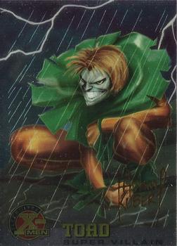 1995 Ultra X-Men Chromium - Gold Signature #79 Toad Front
