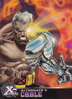 1995 Ultra X-Men Chromium - Alternate X #5 Cable Front