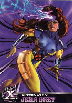 1995 Ultra X-Men Chromium - Alternate X #11 Jean Grey Front