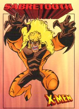 1997 Fleer/SkyBox X-Men #26 Sabretooth Front