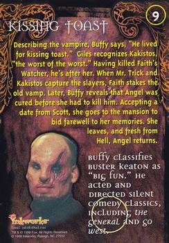 1999 Inkworks Buffy the Vampire Slayer Season 3 #9 Kissing Toast Back