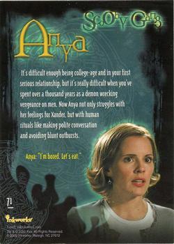 2000 Inkworks Buffy the Vampire Slayer Season 4 #71 Anya Back