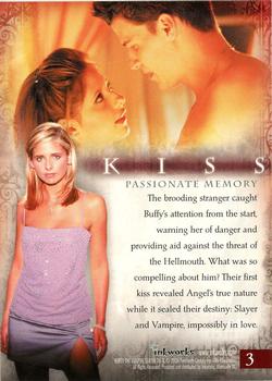 2006 Inkworks Buffy the Vampire Slayer Memories #3 Kiss Back