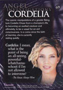2003 Inkworks Angel Season 4 #69 Cordelia Back