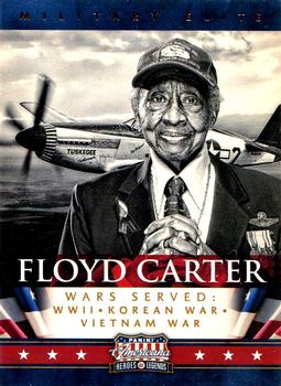 2012 Panini Americana Heroes & Legends - US Military Elite #4 Floyd Carter Front