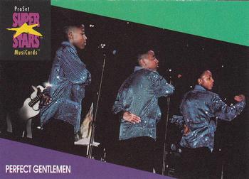 1991 Pro Set SuperStars MusiCards #133 Perfect Gentlemen Front