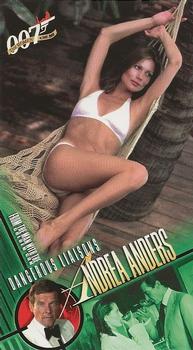 1998 Inkworks The Women of James Bond #41 Andrea Anders Front