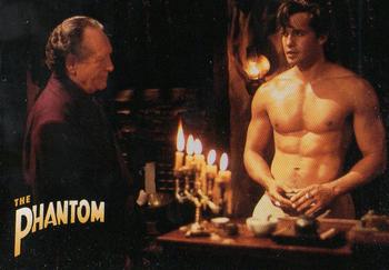 1996 Inkworks The Phantom (Movie) #19 Torchlight Study Front