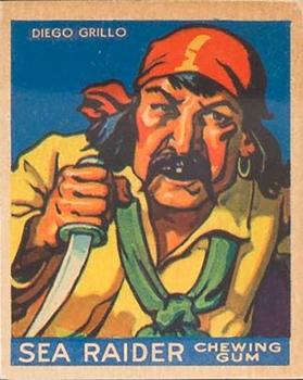 1933 World Wide Gum Sea Raiders (Canadian Version / English) (V359-1) #30 Diego Grillo Front