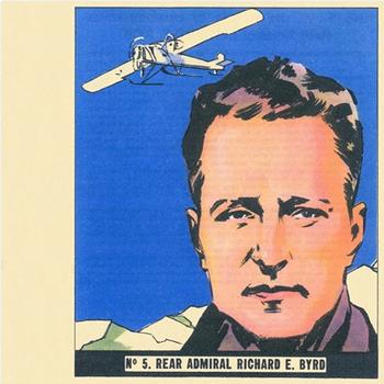 1936 Goudey History of Aviation (R65) #5 Rear Admiral Richard E. Byrd Front