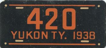 1938 Goudey Auto License Plates (R19-3) #NNO Yukon Front