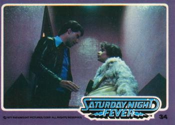 1977 Donruss Saturday Night Fever #34 Saturday Night Fever Front