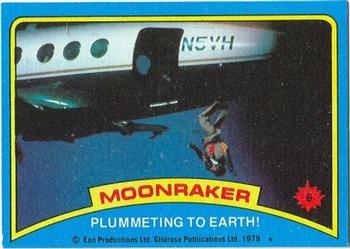 1979 Topps Moonraker #6 Plummeting to Earth! Front