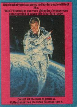 1979 Topps Moonraker #7 Rescued by parachute! Back