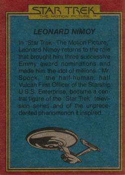 1979 Topps Star Trek: The Motion Picture #5 Warning from Space Back
