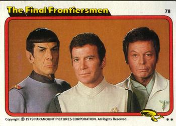 1979 Topps Star Trek: The Motion Picture #78 The Final Frontiersmen Front