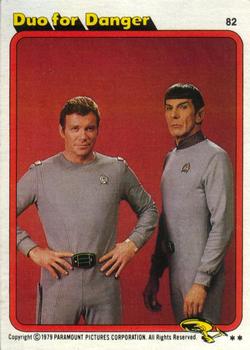 1979 Topps Star Trek: The Motion Picture #82 Duo for Danger Front