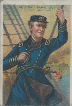 1911 American Tobacco Company Heroes of History / Men of History (T68) #NNO David Farragut Front