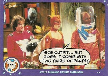 1978 Topps Mork & Mindy #11 Nice outfit... But does it come with two pairs of pants? Front