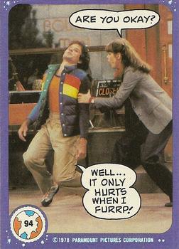 1978 Topps Mork & Mindy #94 Are you okay? Front