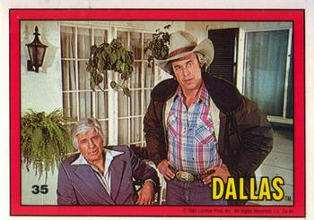 1981 Donruss Dallas #35 Jock & Ray Front