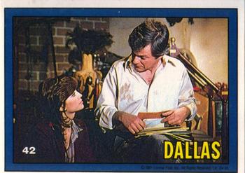 1981 Donruss Dallas #42 Pam & Cliff Front