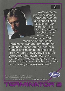 1991 Impel Terminator 2: Judgment Day #3 Terminator's Creator Back