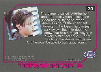1991 Impel Terminator 2: Judgment Day #20 If John Thinks This Game Is Intense, Just Wait... Back