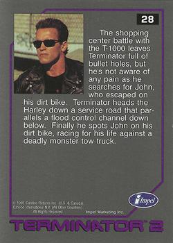 1991 Impel Terminator 2: Judgment Day #28 Terminator Searches for John Back