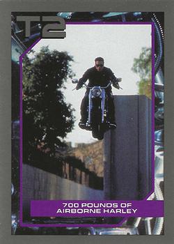 1991 Impel Terminator 2: Judgment Day #29 700 Pounds of Airborne Harley Front