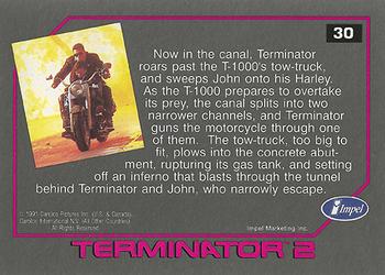 1991 Impel Terminator 2: Judgment Day #30 Too Hot to Handle? Back