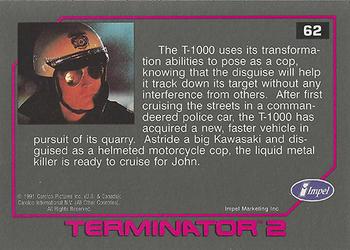 1991 Impel Terminator 2: Judgment Day #62 Ready to Cruise Back
