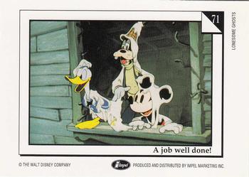 1991 Impel Disney #71 B:  Open for business... Back