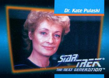 1992 Impel Star Trek: The Next Generation #022 Dr. Kate Pulaski Front