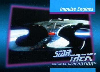 1992 Impel Star Trek: The Next Generation #050 Impulse Engines Front