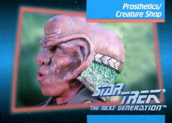 1992 Impel Star Trek: The Next Generation #086 Prosthetics / Creature Shop Front