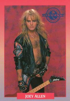 1991 Brockum Rock Cards #233 Joey Allen Front