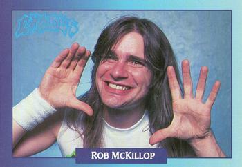 1991 Brockum Rock Cards #262 Rob McKillop Front