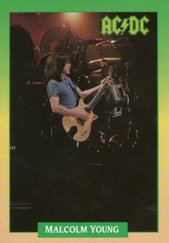 1991 Brockum Rock Cards #56 Malcolm Young Front