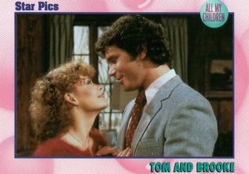 1991 Star Pics All My Children #48 Tom and Brooke Front