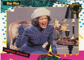 1992 Star Pics Saturday Night Live #85 Bette Davis Front