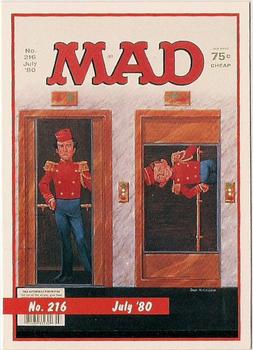 1992 Lime Rock Mad Magazine #216 July 1980 Front