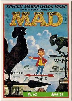 1992 Lime Rock Mad Magazine #62 April 1961 Front
