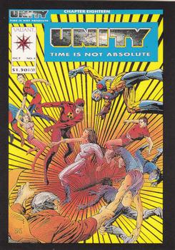 1992 Comic Images Unity: Time Is Not Absolute #77 Unity #1 Front
