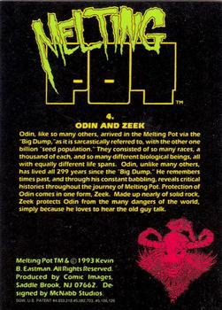 1993 Comic Images Melting Pot #4 Odin and Zeek Back