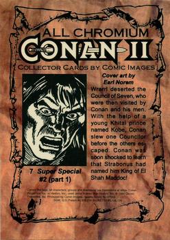 1994 Comic Images Conan Series 2 #7 Super Special #2 (part 1) Back