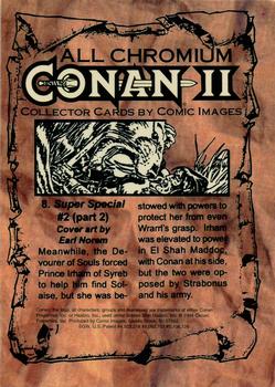 1994 Comic Images Conan Series 2 #8 Super Special #2 (part 2) Back