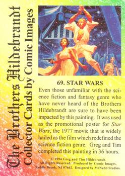 1994 Comic Images Hildebrandt Brothers III #69 Star Wars Back