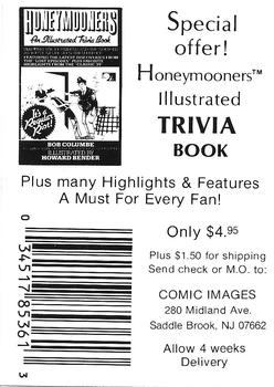 1988 Comic Images The Honeymooners #NNO Special Offer! Front