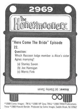 1988 Comic Images The Honeymooners #22 